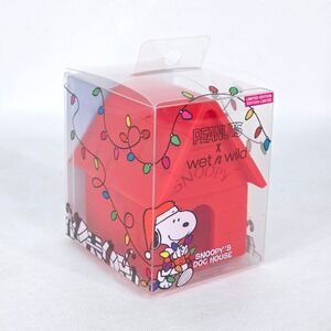 Peanuts Snoopy Dog House Makeup Sponge Case Limited Edition 2022 New Wet & Wild